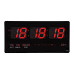 Orologio digitale - LED - 51 x 3,5 x 23,5 cm - immagine 2