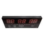 Orologio digitale - LED - 51 x 3,5 x 23,5 cm - immagine 3