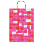 Shopper Mattoncini - con manici - 16 x 21 x 8 cm - colori assortiti - Rex Sadoch - immagine 2