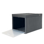 Scatola Ideabox - pieghevole - 30 x 40 x 25 cm - grigio - Perfetto - immagine 3