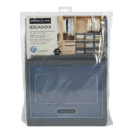 Scatola Ideabox - pieghevole - 30 x 40 x 25 cm - grigio - Perfetto - immagine 4