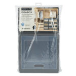 Scatola Ideabox - pieghevole - 30 x 50 x 30 cm - grigio - Perfetto - immagine 4
