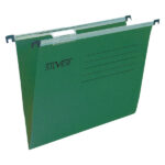 Cartella sospesa Silver - cassetto - interasse 39 cm - fondo V - 36,5 x 25 cm -  verde - Bertesi