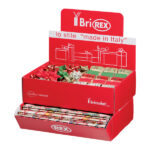 Espositore fantasie natale - carta regalo/stelle/rocchetti - fantasie assortite - Rex Sadoch