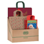 Shopper natale - fantasie assortite - Rex Sadoch - expo 100 pezzi